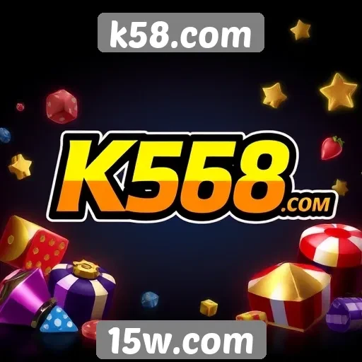 Variedade de jogos disponíveis em k58.com